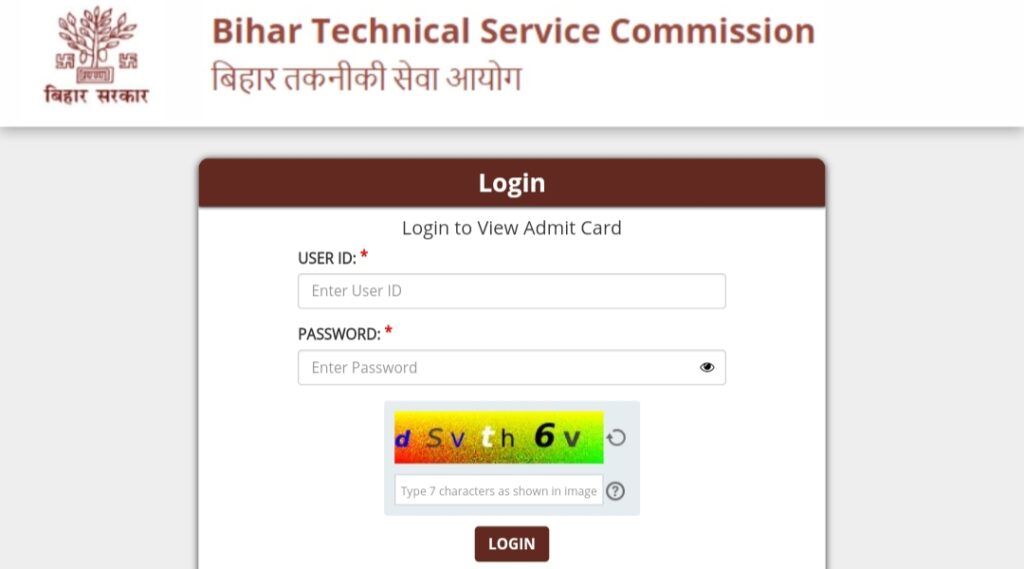 Bihar ITI Instructor Admit Card 2023 Download