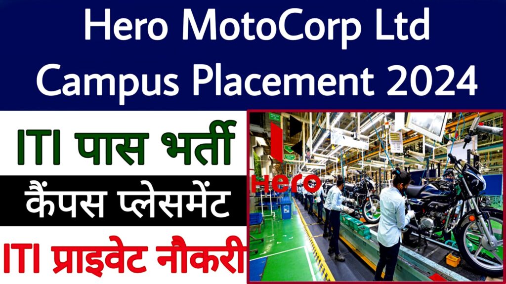 Hero MotoCorp Ltd Campus Placement 2024